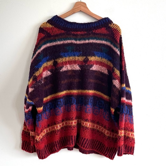 Free People Sunset Canyon Alpaca oversized sweater size small - Picture 6 of 8